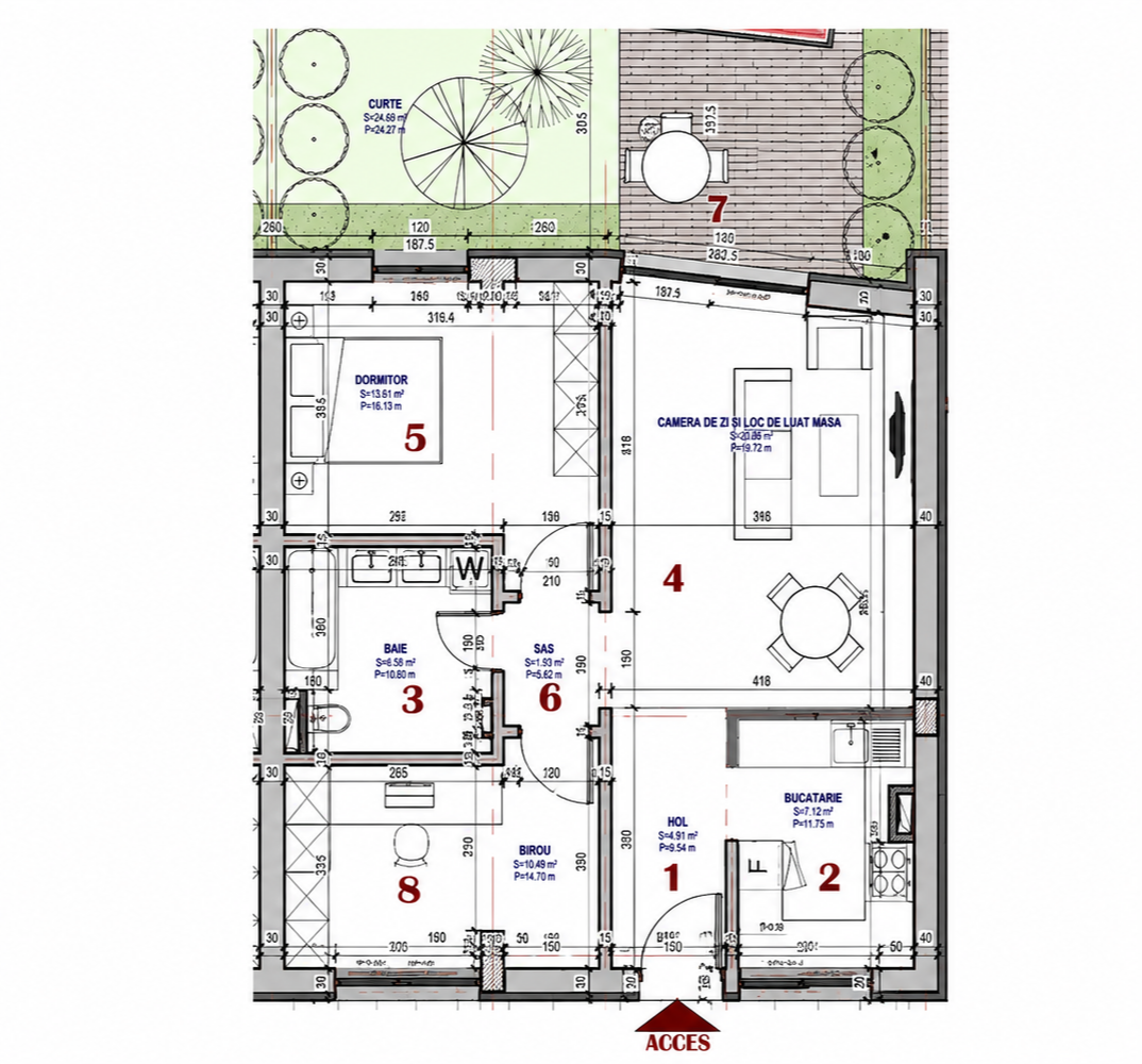 Schița apartamentului — AP.3